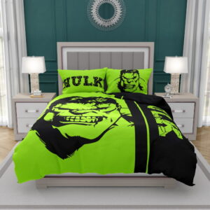 Alternative view of Incredible Hulk Bedding Set Queen Size For Teen - Custom Bedding Set