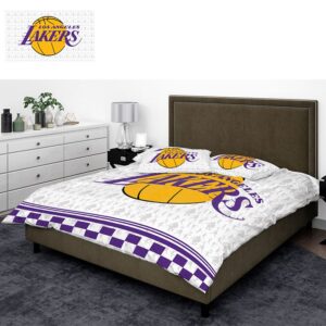 Alternative view of NBA Los Angeles Lakers Bedding Comforter Set - Custom Bedding Set